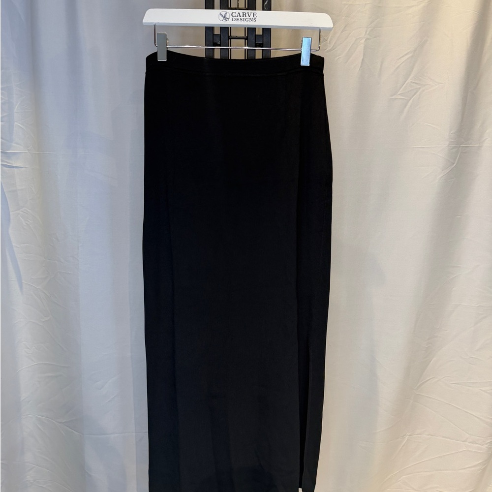 Peck &‎ Peck Classic Black Maxi Skirt